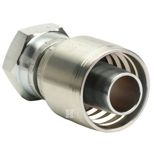 1" Female British Standard Parallel Pipe Cone Seat Swivel Hydraulic Fitting