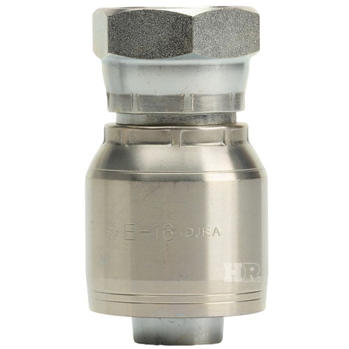 1" Female British Standard Parallel Pipe Cone Seat Swivel Hydraulic Fitting