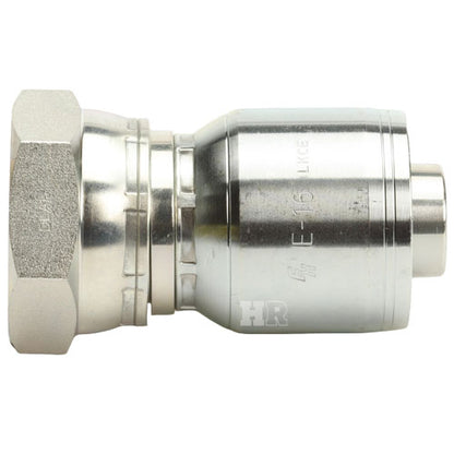 1 1/4" Female British Standard Parallel Pipe Cone Seat Swivel Hydraulic Fitting