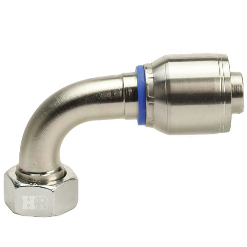 M36 X 2.0 Female Swivel 24˚ Cone 90˚ (Light L28) with O-Ring Hydraulic Fitting