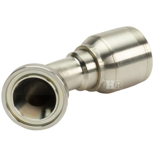 1 1/4" Code 61 Flange 45˚ Elbow Hydraulic Fitting
