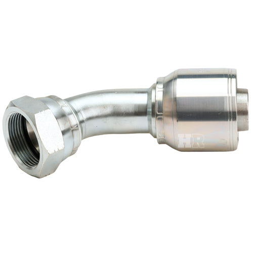 1 1/4" Female JIC Swivel 45˚ Elbow Hydraulic Fitting