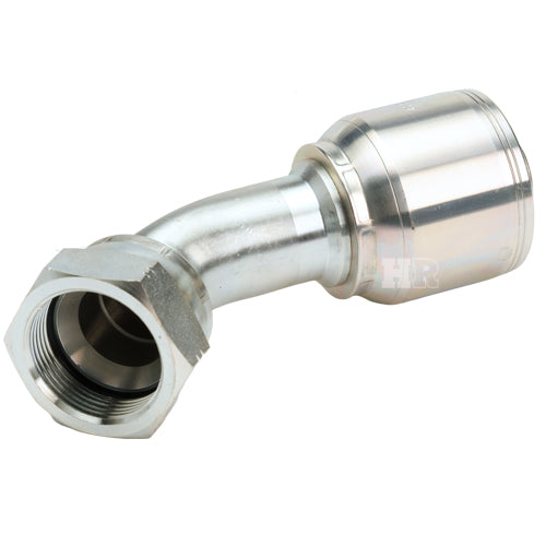 1 1/4" Female JIC Swivel 45˚ Elbow Hydraulic Fitting