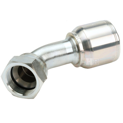 1 1/4" Female JIC Swivel 45˚ Elbow Hydraulic Fitting