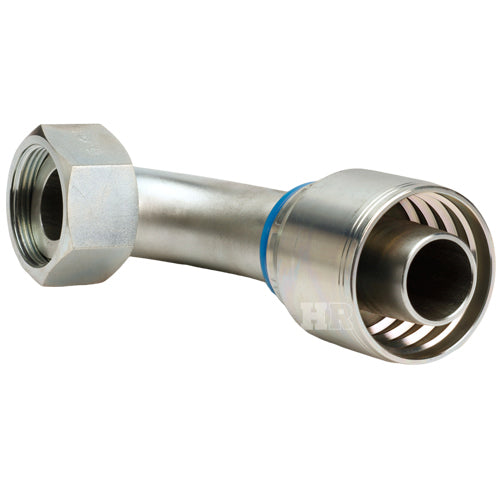 1 1/4" Female Face Seal Swivel 90˚ Elbow (ORFS) Hydraulic Fitting