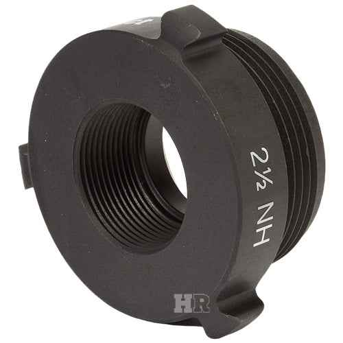 Aluminum 1 1/2" Female NPT to 2 1/2" Male NH
