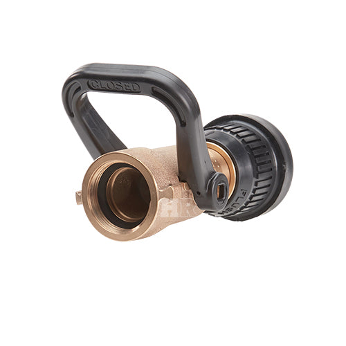 Brass U.S. Coast Guard 1 1/2” Shipboard Vari-Nozzle (NPSH)