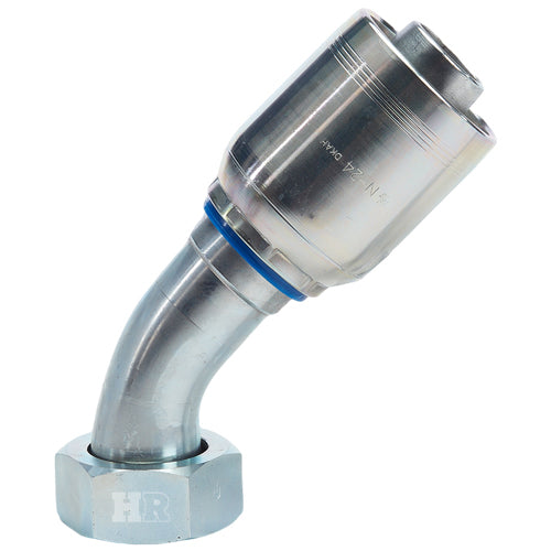 1 1/2" Female Face Seal Swivel 45° Elbow (ORFS) Hydraulic Fitting