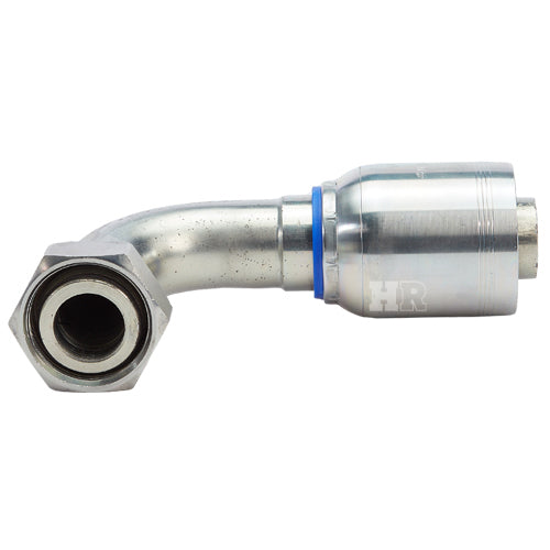 M52 X 2.0 Female Swivel 24° Cone 90° Elbow (Light L42) with O-Ring Hydraulic Fitting