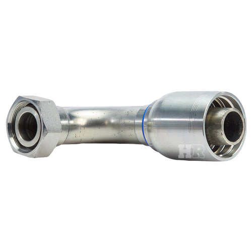 M52 X 2.0 Female Swivel 24° Cone 90° Elbow (Light L42) with O-Ring Hydraulic Fitting