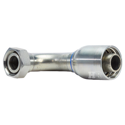 M52 X 2.0 Female Swivel 24° Cone 90° Elbow (Light L42) with O-Ring Hydraulic Fitting