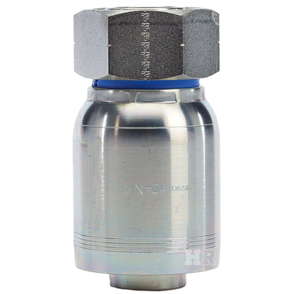 M52 X 2.0 Female Swivel 24° Cone (Heavy S38) with O-Ring Hydraulic Fitting