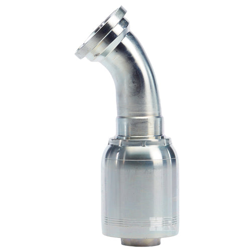 1 1/2" Code 61 Flange 45° Elbow Hydraulic Fitting