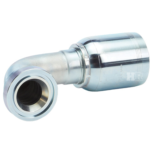 1 1/2" Code 62 Flange 90° Elbow Hydraulic Fitting