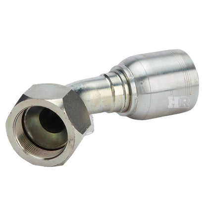 1 1/4" Female JIC Swivel 45° Elbow Hydraulic Fitting