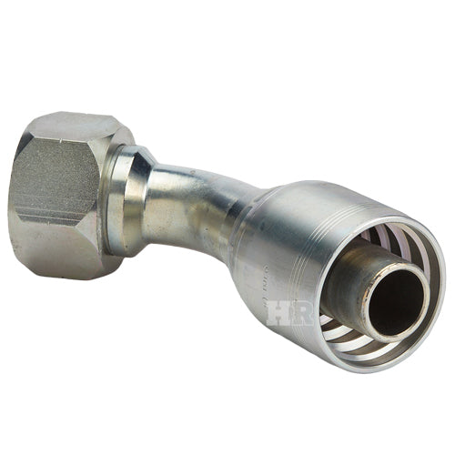 1 1/4" Female JIC Swivel 45° Elbow Hydraulic Fitting