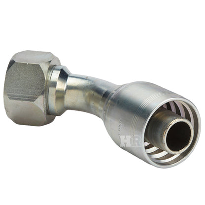 1 1/4" Female JIC Swivel 45° Elbow Hydraulic Fitting