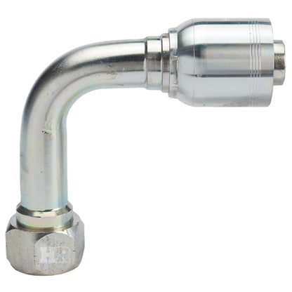1 1/4" Female JIC Swivel 90° Long Drop Elbow Hydraulic Fitting