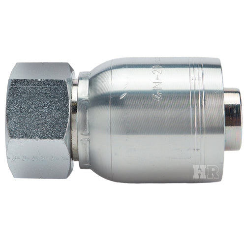 1 1/4" Female British Standard Parallel Pipe O-Ring Swivel Hydraulic Fitting