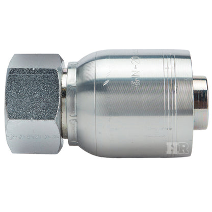 1 1/4" Female British Standard Parallel Pipe O-Ring Swivel Hydraulic Fitting