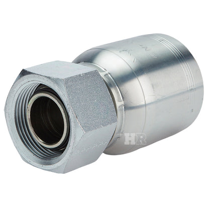 1 1/4" Female British Standard Parallel Pipe O-Ring Swivel Hydraulic Fitting