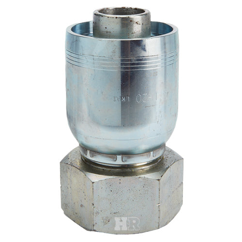 1 1/2" Female British Standard Parallel Pipe O-Ring Swivel Hydraulic Fitting
