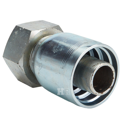 1 1/2" Female British Standard Parallel Pipe O-Ring Swivel Hydraulic Fitting