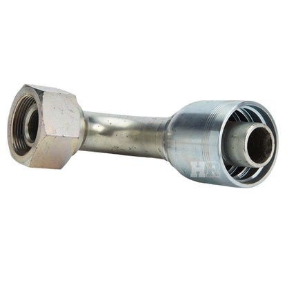 1 1/2" Female British Standard Parallel Pipe O-Ring Swivel 90° Elbow Hydraulic Fitting