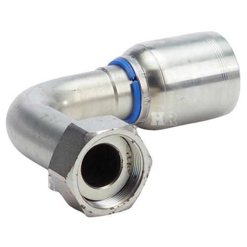1 1/4" Female Face Seal Swivel 90° Elbow (ORFS) Hydraulic Fitting