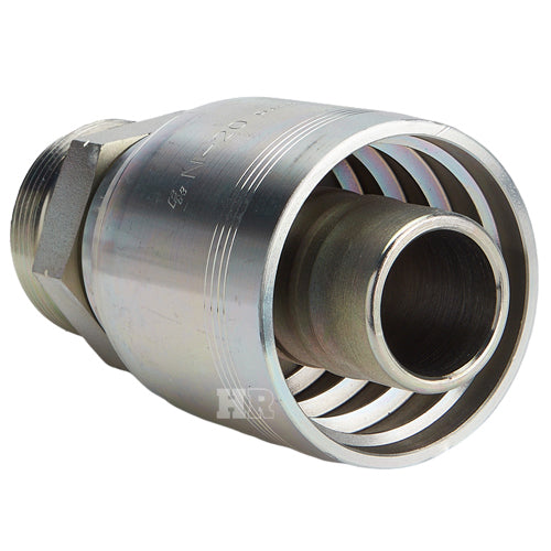 M45 X 2.0 Male Swivel 24° Cone (Light L35) with O-Ring Hydraulic Fitting
