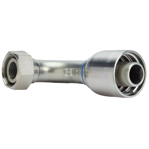 M45 X 2.0 Female Swivel 24° Cone (Light L35) with O-Ring 90° Elbow Hydraulic Fitting