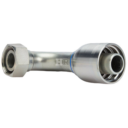 M45 X 2.0 Female Swivel 24° Cone (Light L35) with O-Ring 90° Elbow Hydraulic Fitting
