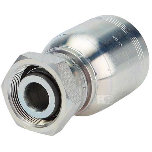 M42 X 2.0 Female Swivel 24° Cone (Heavy S30) with O-Ring Hydraulic Fitting