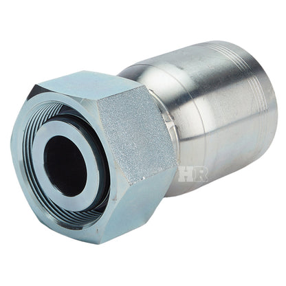 M52 X 2.0 Female Swivel 24° Cone (Heavy S38) with O-Ring Hydraulic Fitting