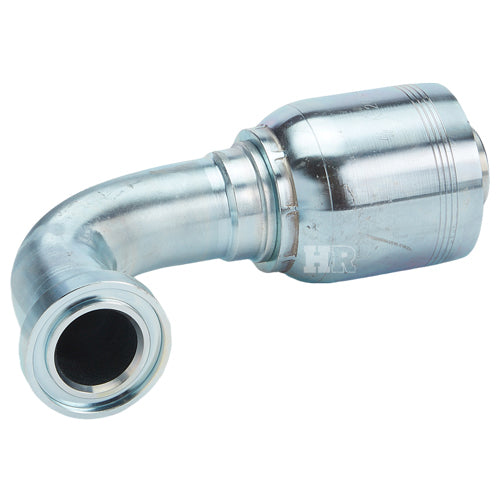 1" Code 61 Flange 90° Elbow Hydraulic Fitting