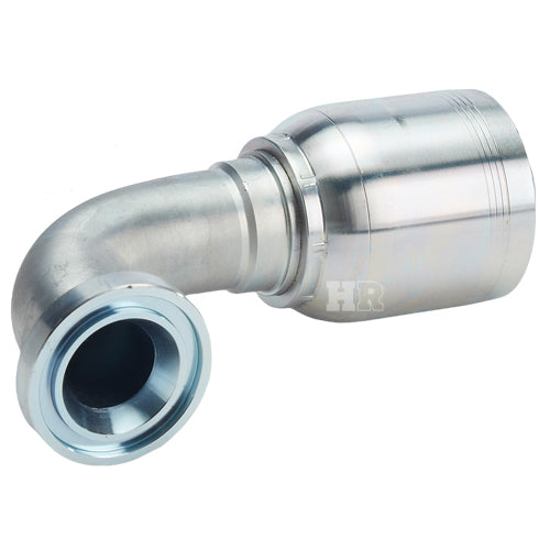 1 1/4" Code 61 Flange 90° Elbow Hydraulic Fitting