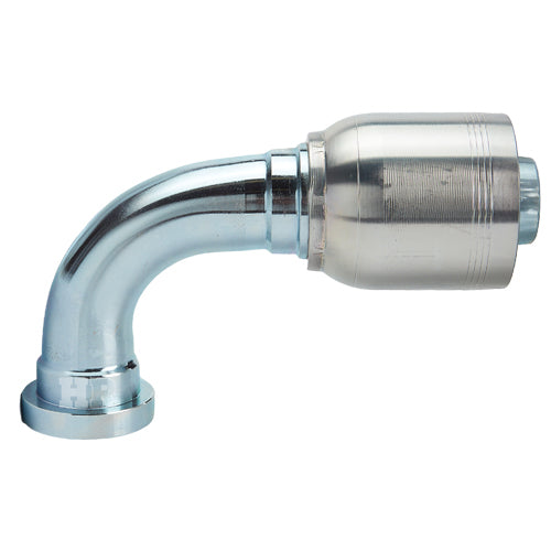 1" Code 62 Flange 90° Elbow Hydraulic Fitting