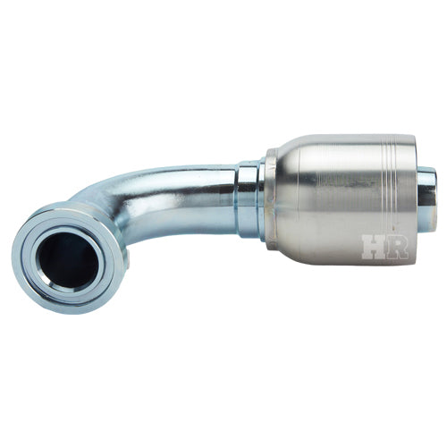 1" Code 62 Flange 90° Elbow Hydraulic Fitting