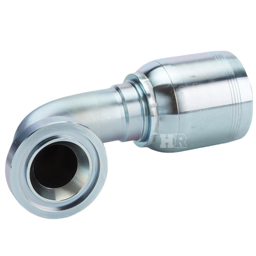 1 1/4" Code 62 Flange 90° Elbow Hydraulic Fitting