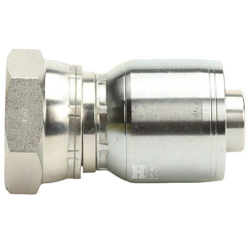 1 1/4" Female British Standard Parallel Pipe O-Ring Swivel Hydraulic Fitting