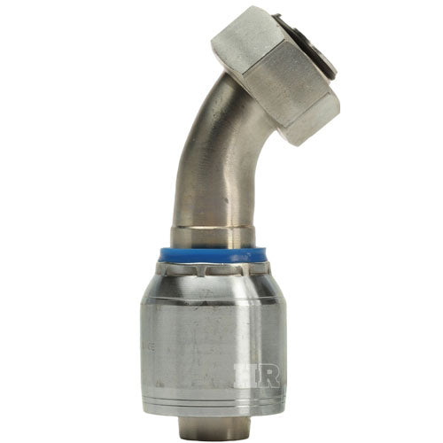 M36 X 2.0 Female Swivel 24° Cone 45° (Light L28) with O-Ring 45° Elbow Hydraulic Fitting