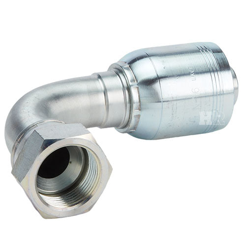 1" Female JIC Swivel 90° Medium Drop Elbow Hydraulic Fitting