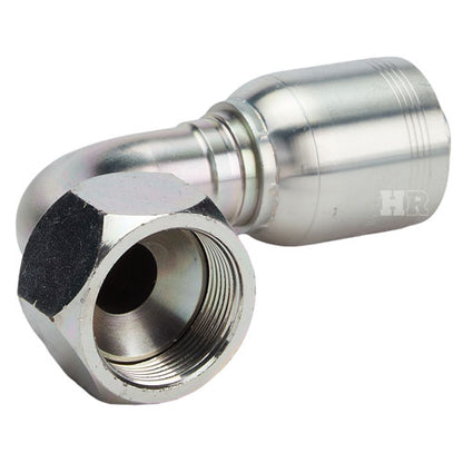 1 1/4" Female JIC Swivel 90° Medium Drop Elbow Hydraulic Fitting