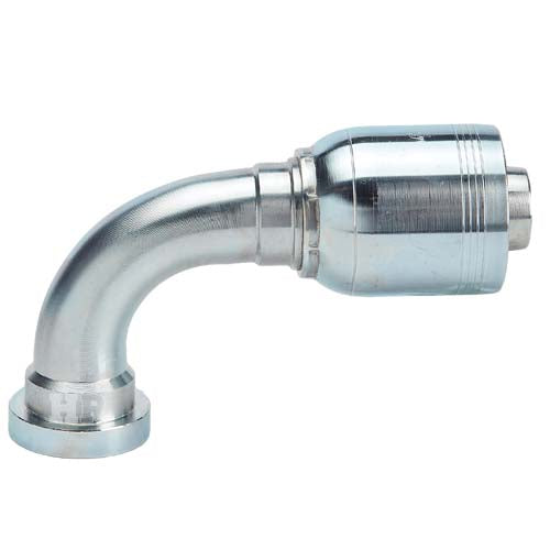 3/4" Code 62 Flange 90° Elbow Hydraulic Fitting