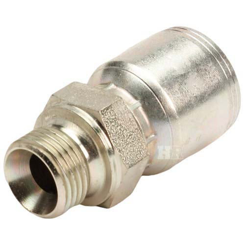 1/2" Male British Standard Parallel Pipe Hydraulic Fitting