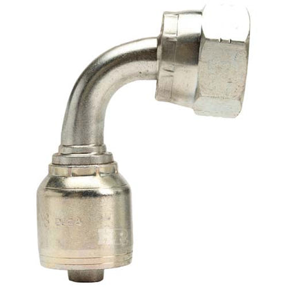 3/4" Female JIC Swivel 90° Short Drop Elbow Hydraulic Fitting