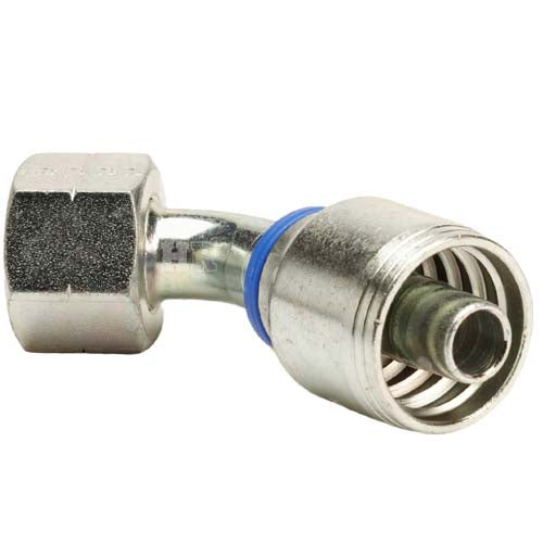 M24 X 1.5 Female Swivel 24° Cone (Heavy S16) with O-Ring 45° Elbow Hydraulic Fitting