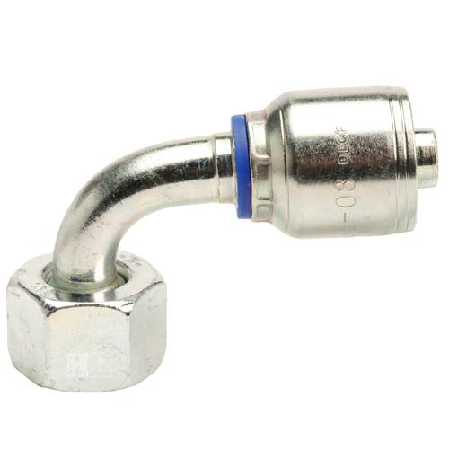 M24 X 1.5 Female Swivel 24° Cone (Heavy S16) with O-Ring 90° Elbow Hydraulic Fitting