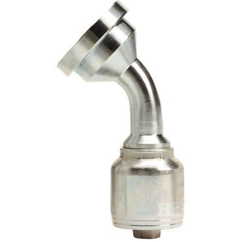 3/4" Code 61 Flange 45° Elbow Hydraulic Fitting