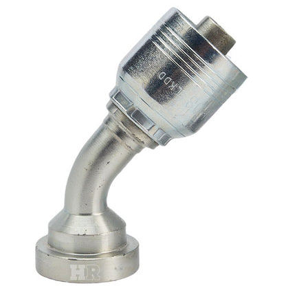 1/2" Code 62 Flange 45° Elbow Hydraulic Fitting